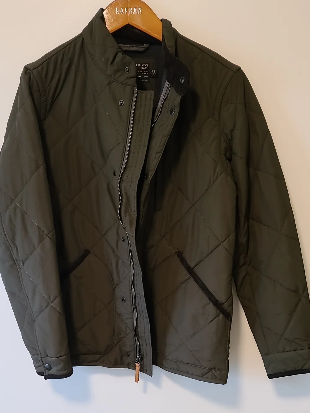 J. Crew Quilted Sussex Chore Jacket Army Green Men’s XS
